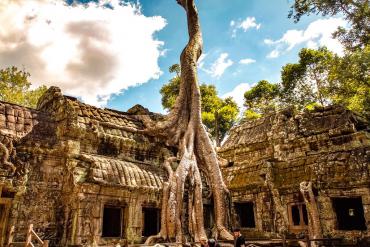 Ngôi đền hơn 800 tuổi ở Campuchia